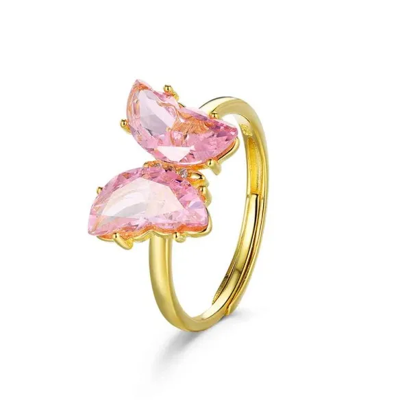 [2026-23] Anillo Mariposa dorado