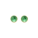 Pendientes Basic 9mm Peridot