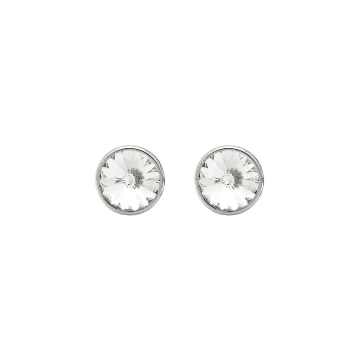 Pendientes Basic 9mm Crystal
