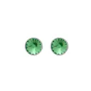 Pendientes Basic 9mm Peridot