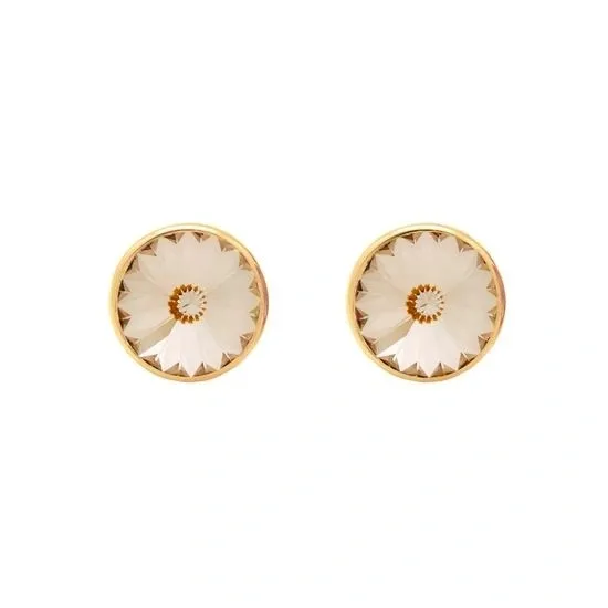 [A2520-02DT] Pendientes Basic 11.5mm Light Silk
