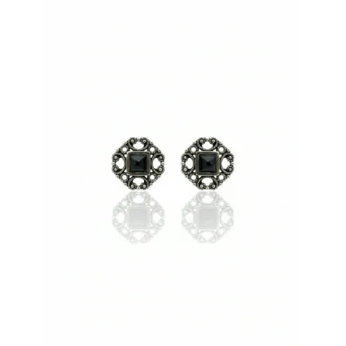 Pendientes Azabache Filigrana