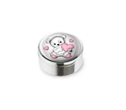 [21070R] Caja Primer Diente Osito rosa