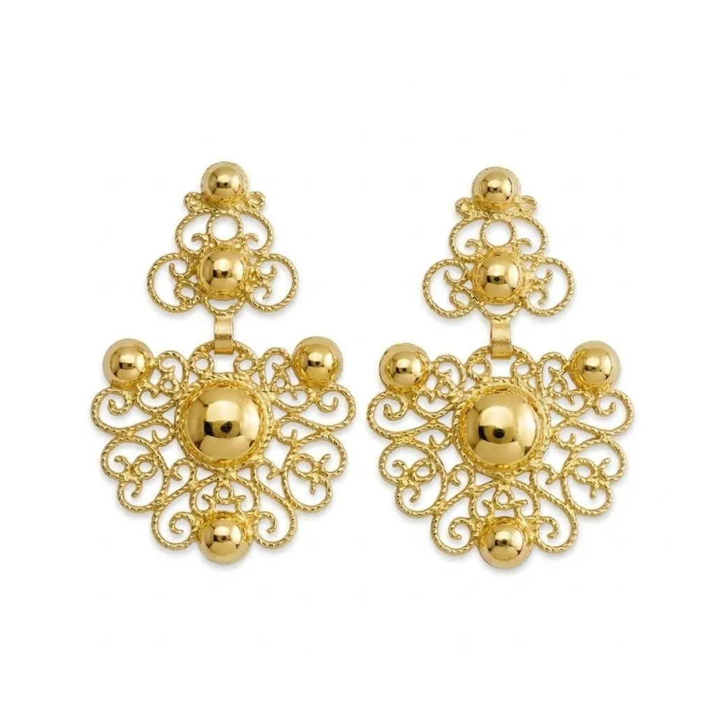 [H04645] Pendientes Filigrana Gallega