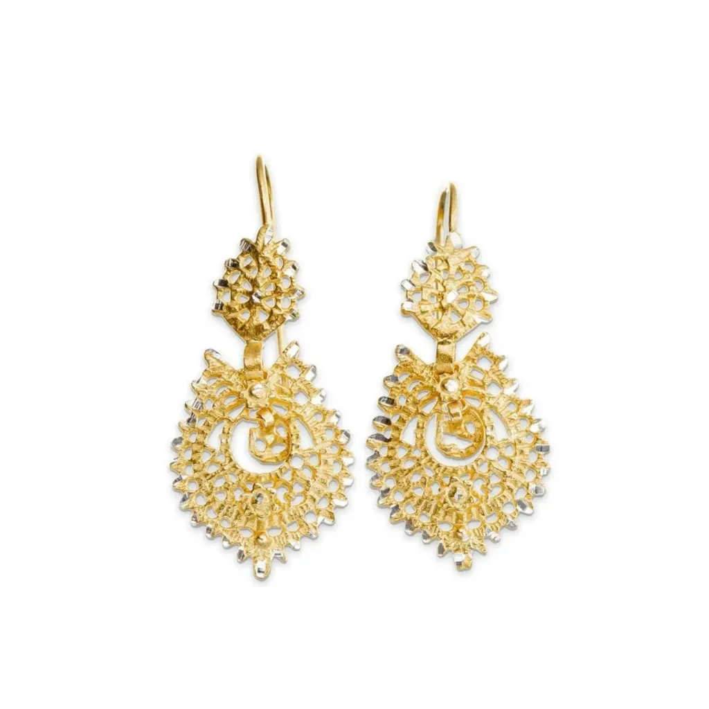 [PG079] Pendientes Gallega Filigrana