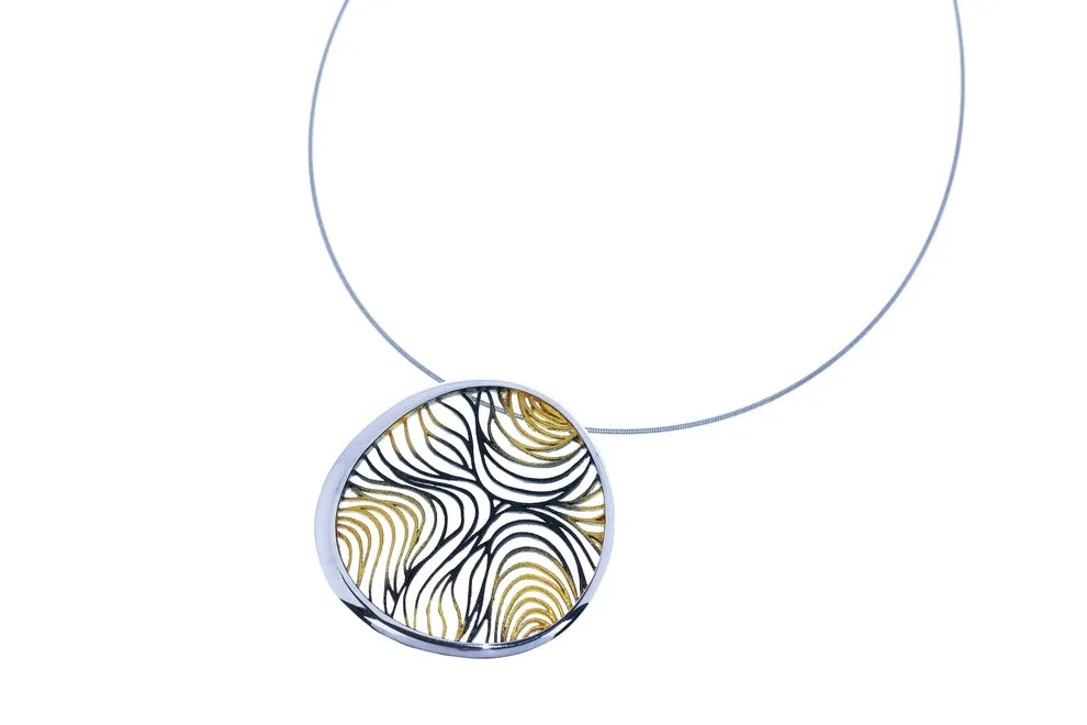 Colgante Ocean amarillo