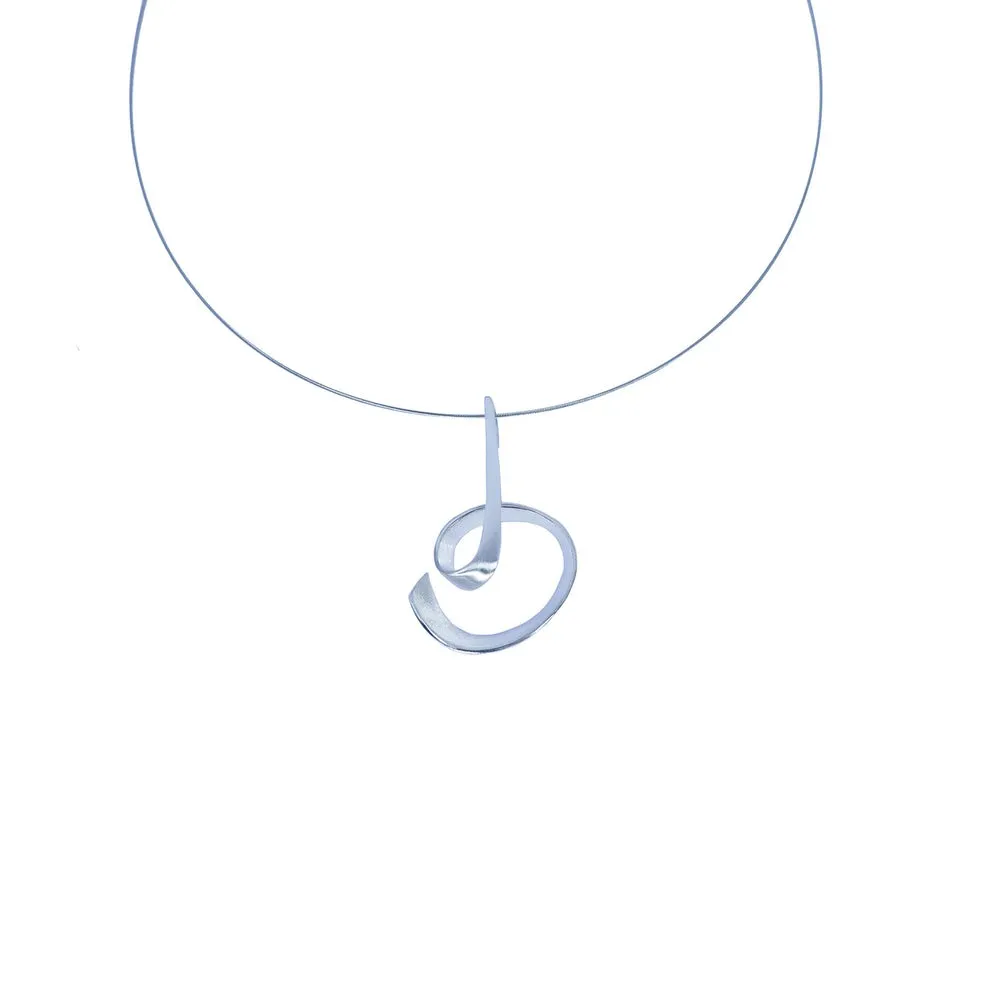 [0116340PX] Colgante Damon Plateado