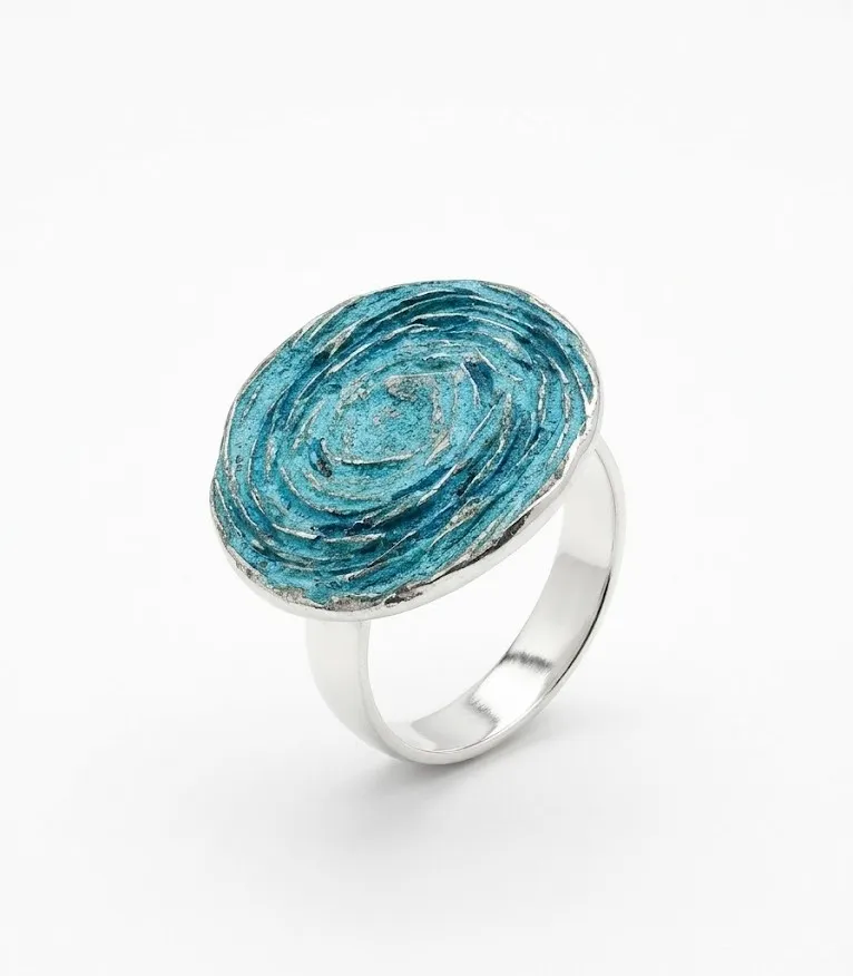 Anillo Draco azul
