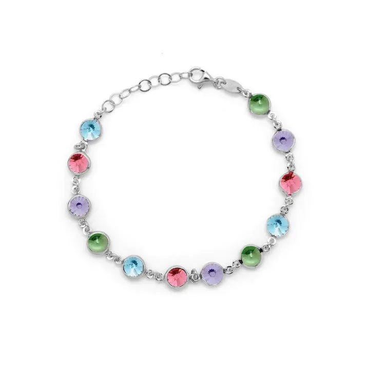 [A3069-MHP] Pulsera Basic Cristal