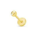 Piercing Acero Dorado Mini bola