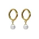 Pendientes Radiance Chapado