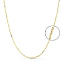 Cadena Forzada Oro 9K