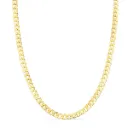 Cadena Barbada Oro 18K 60cm