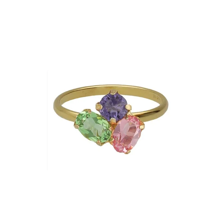 [A5243-MDA] Anillo God Morgen Chapado