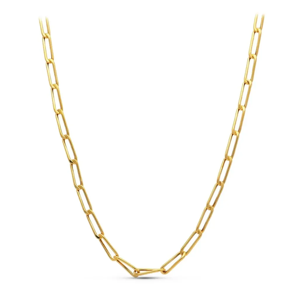 [16000261] Cadena Bilbao Oro 18K 50cm