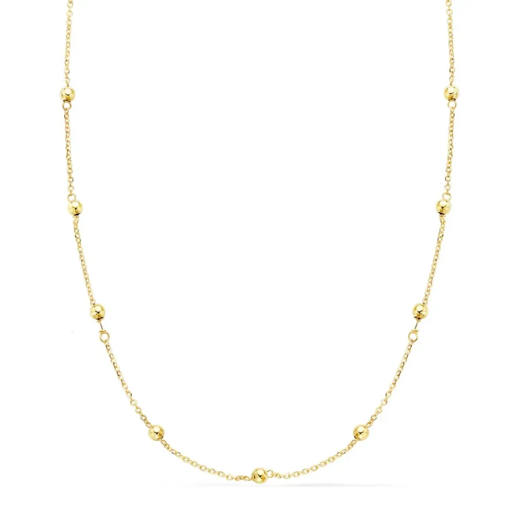 Cadena Forzada Oro 18K 45cm