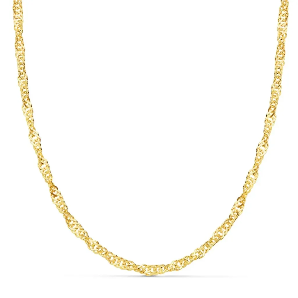 Cadena Singapur Oro 18K 50cm