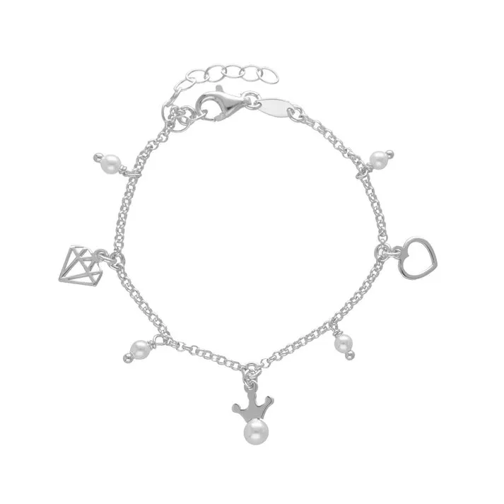 Pulsera Magic Perla Rodio