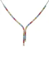 Collar Riviera Multicolor Rodio