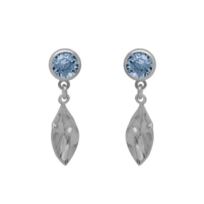 [A5271-09HT] Pendientes hoja Bom Dia