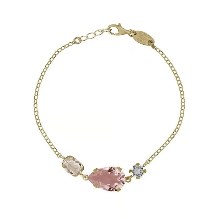 [A4275-52DP] Pulsera Blooming lagrima