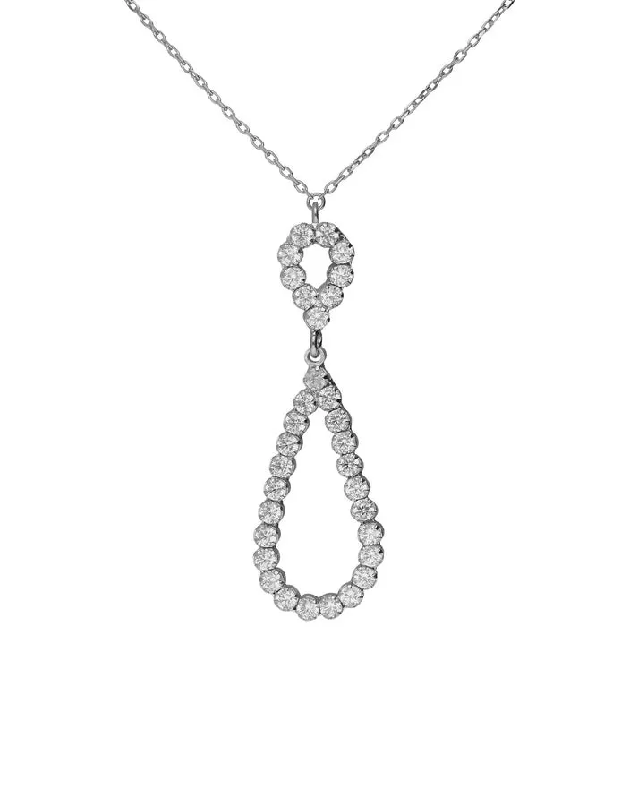 [A5535-07HG] Collar Lagrima Lieve