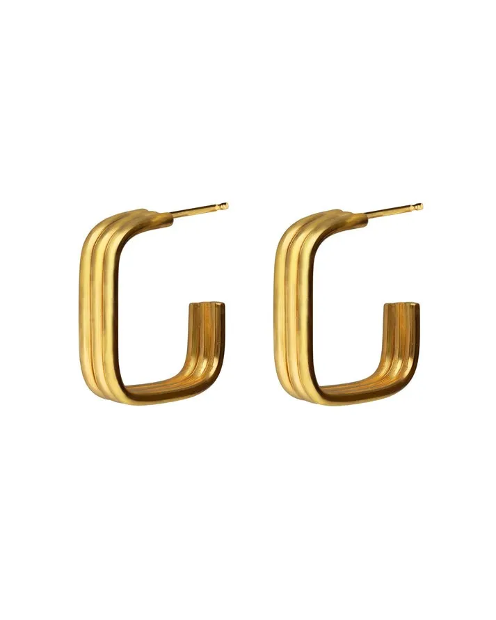 [A5515-DT] Pendiente Nivola aro