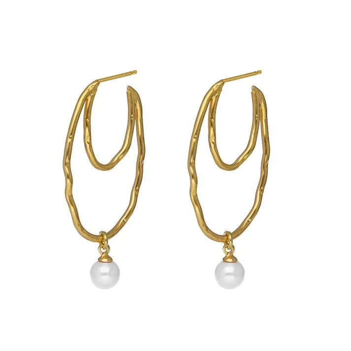 [A5205-00DT] Pendientes Ohayo aro