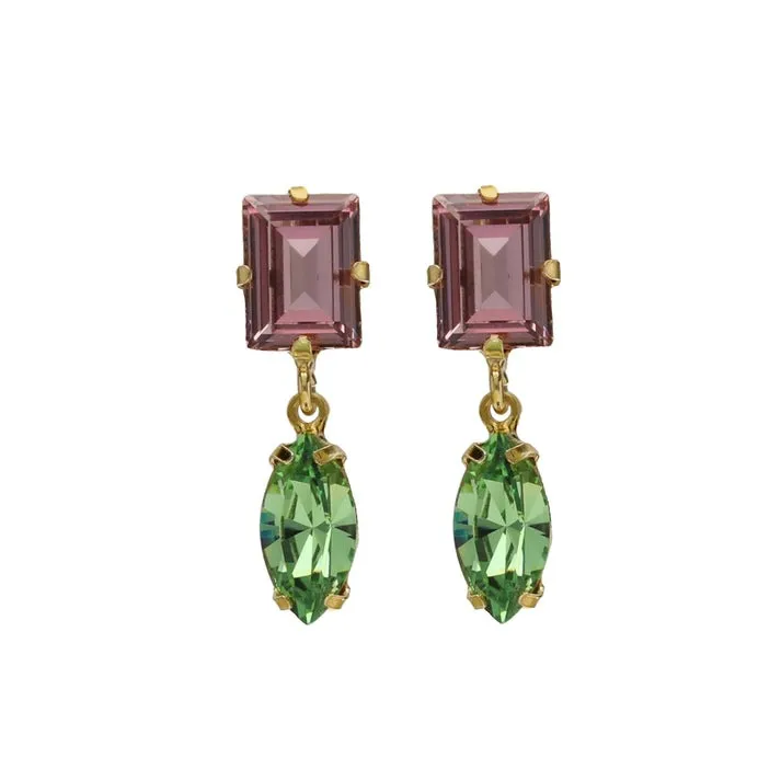 Pendientes Passion verde