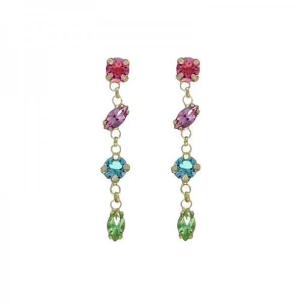 [A4463-MDT] Pendientes Belle largos