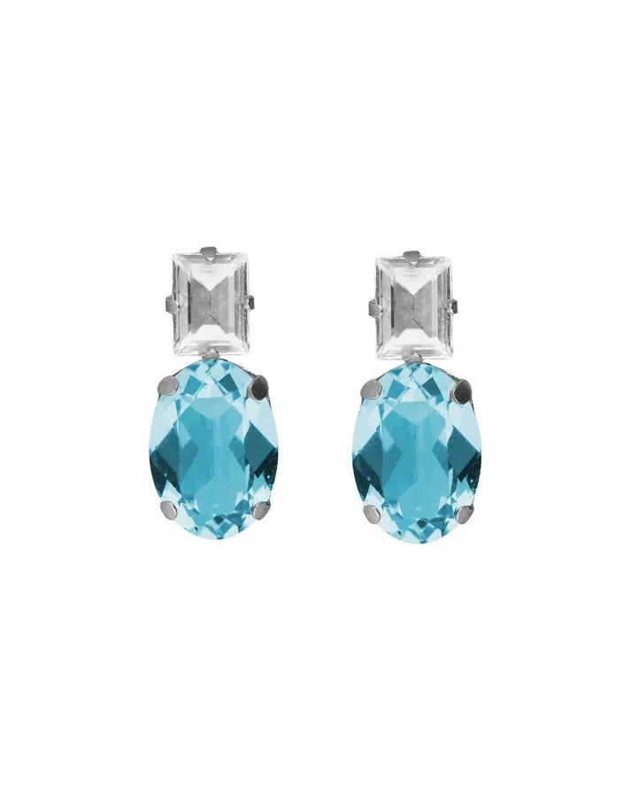 Pendientes Ombra Aquamarine