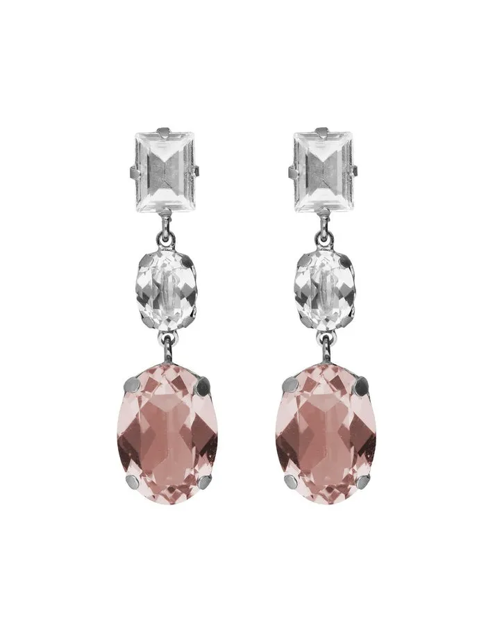 [A5486-52HT] Pendientes Ombra Rose largos