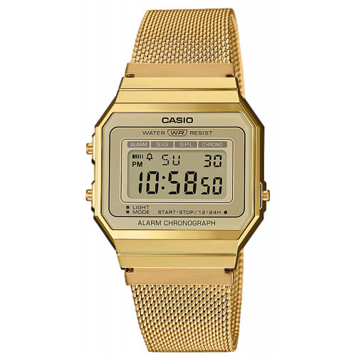 [A700WEMG-9AEF] Reloj Casio milanesa dorado