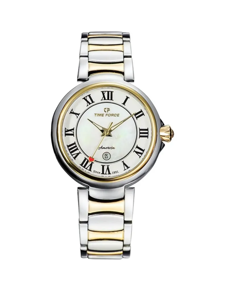 [TF5043LAG-N02M] Time Force Amorosa bicolor