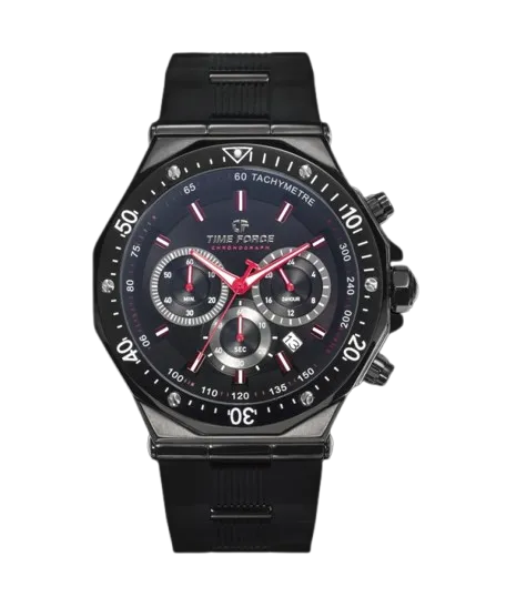 [TF5025MN-01] Time Force Status Chrono negro