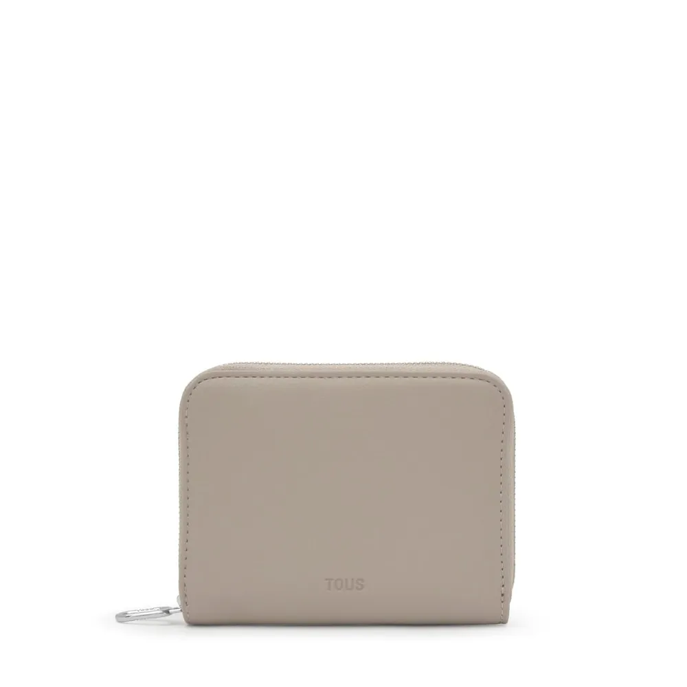 [2002303543] Billetera Tous City beige