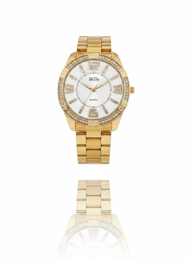 [213007] Reloj Micro dorado