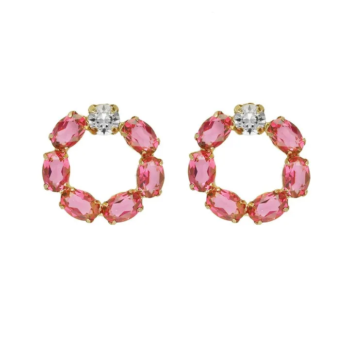 [A4688-04DT] Pendientes cortos Harmony